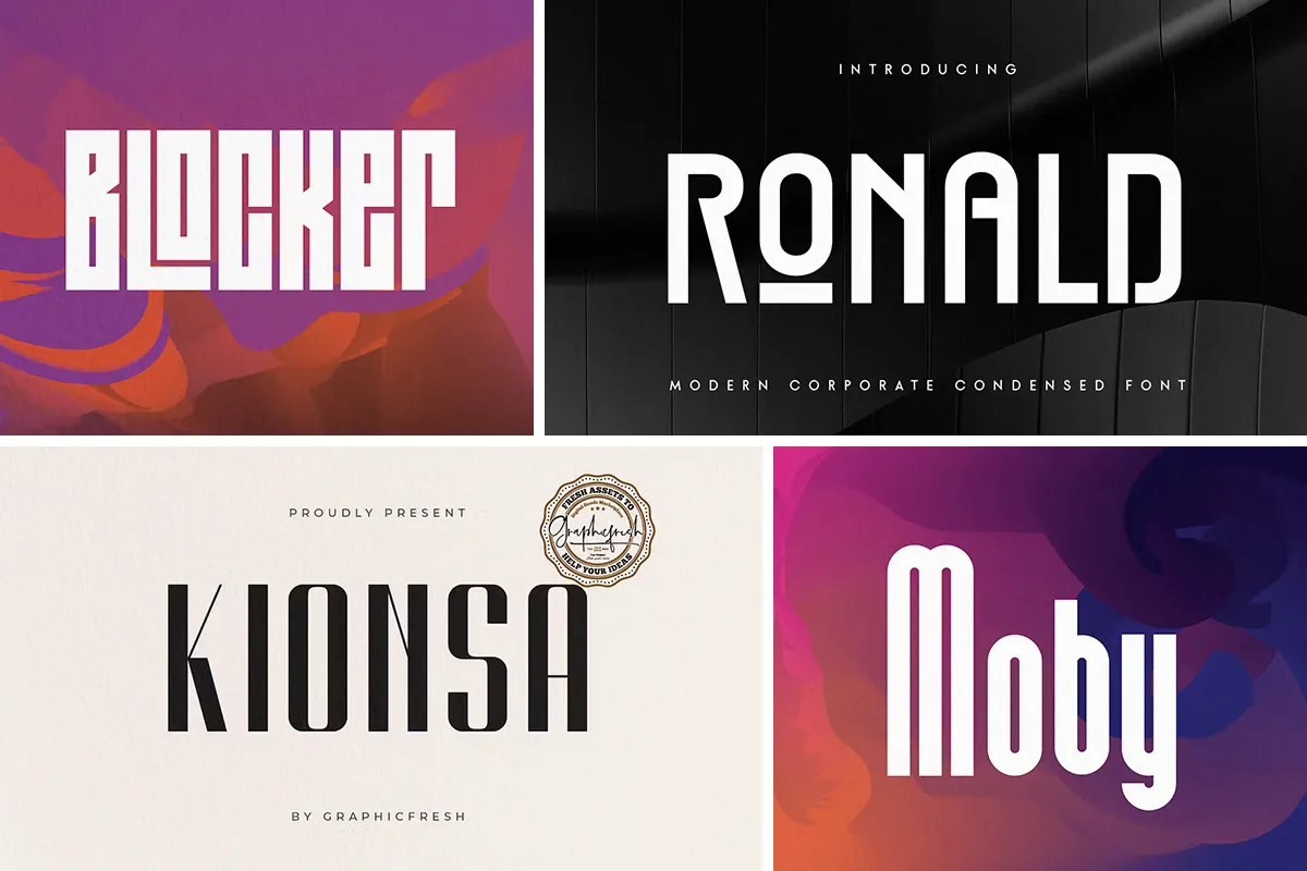 بیش از 20 فونت سبک قدیمی و فشرده که باید داشته باشید 1 مقاله بیش از 20 فونت فشرده سبک قدیمی 01