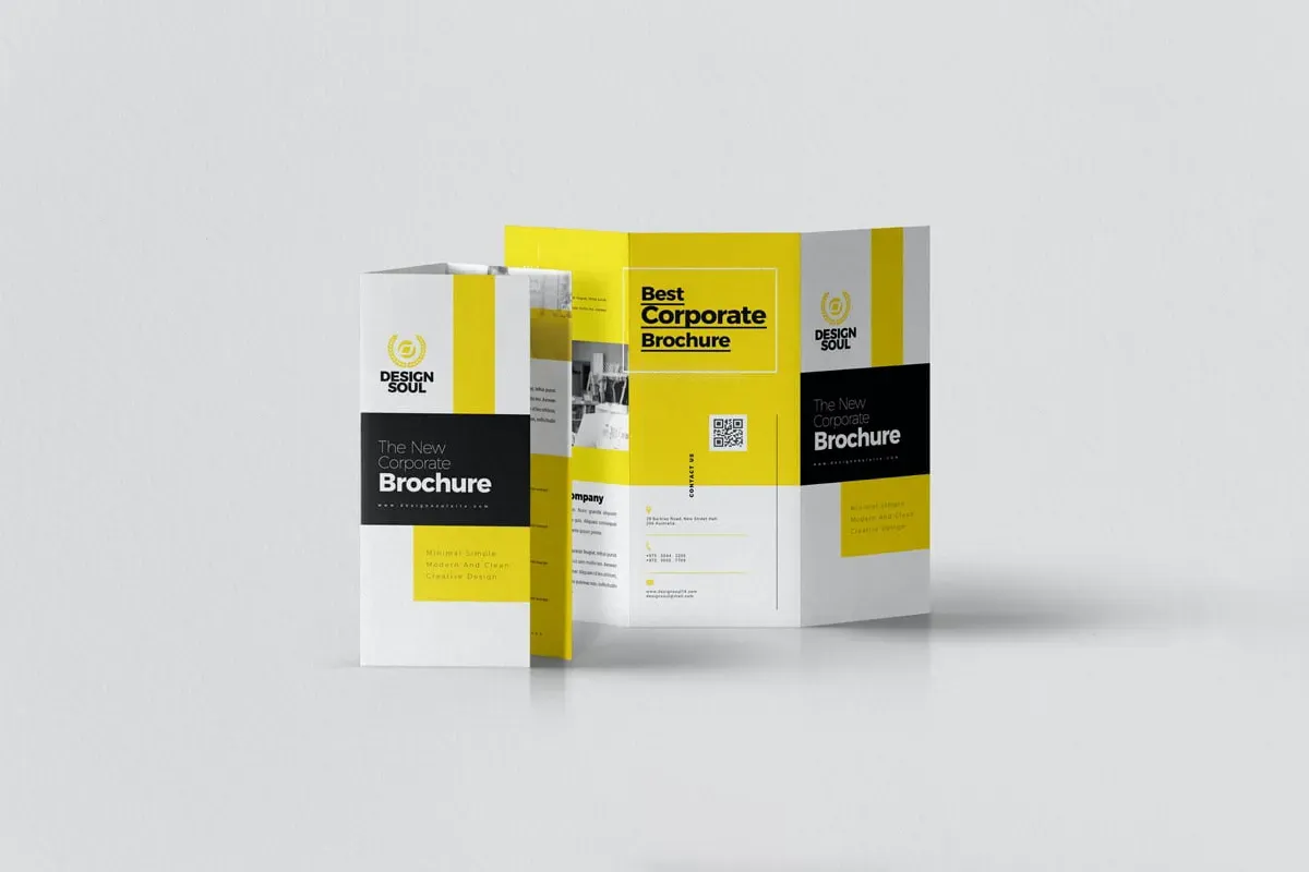 انواع مختلف بروشور 1 مقاله انواع مختلف بروشور 01