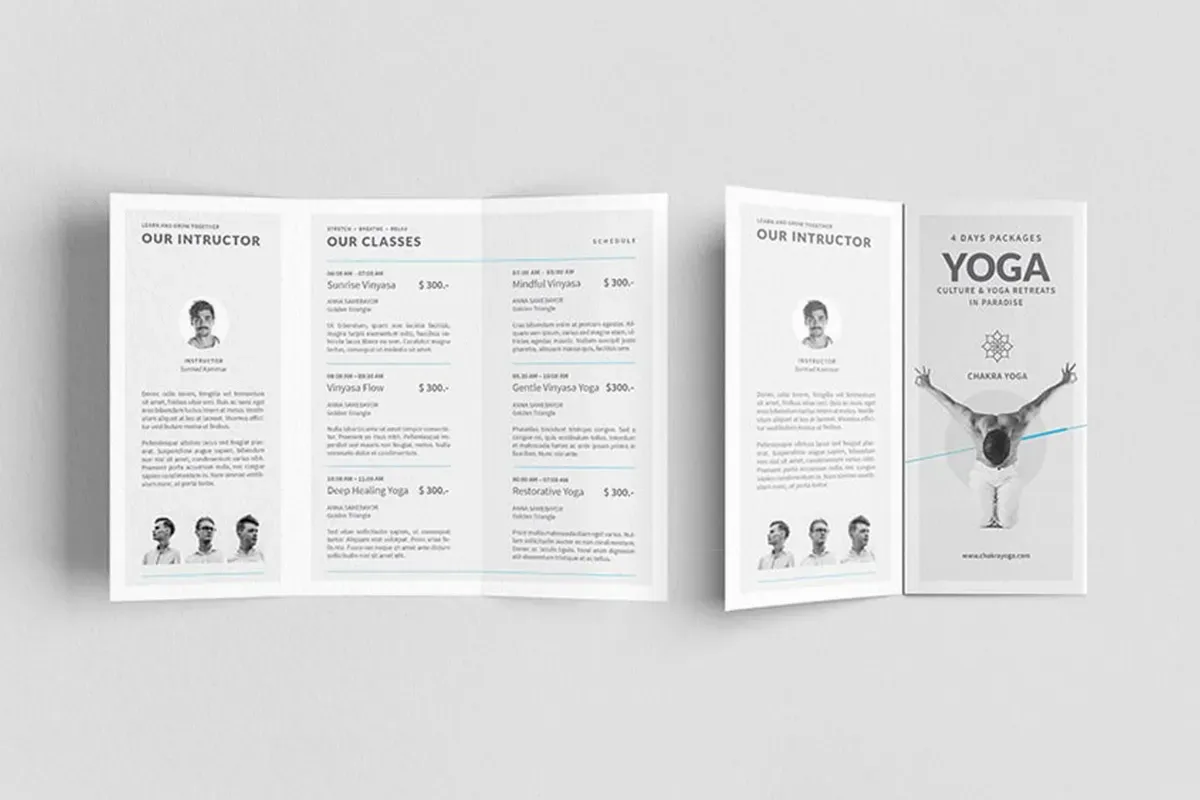 انواع مختلف بروشور 16 مقاله انواع مختلف بروشور 15